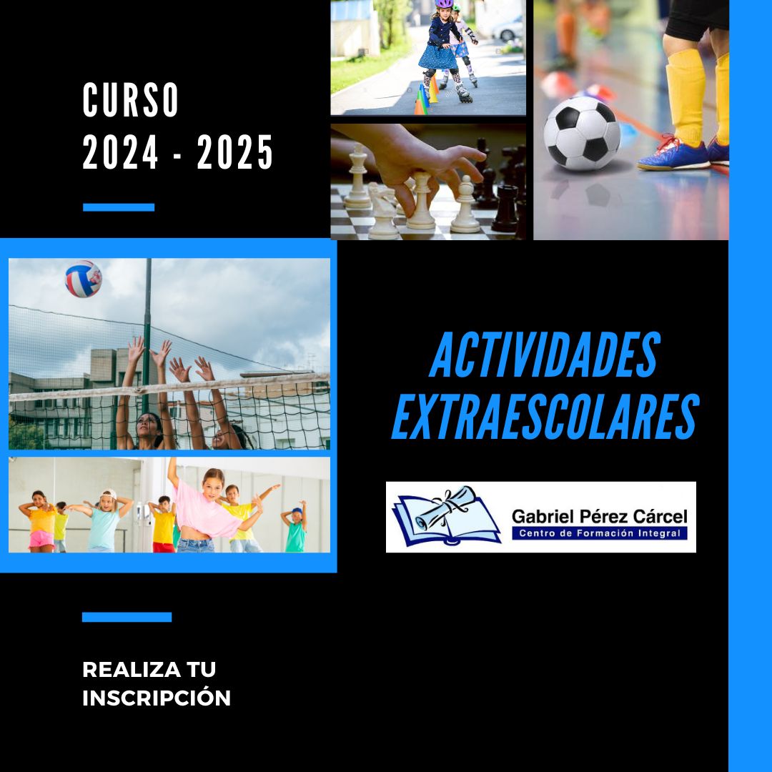 ACTIVIDADES EXTRAESCOLARES CURSO 2024-2025